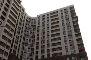 Корпус 19: фасадные работы